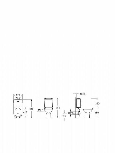 AMFIPOLIS SET ΛΕΚΑΝΗ 61cm