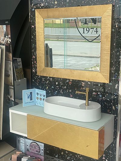 ΕΠΙΠΛΟ ΣΥΝΘΕΣΗ ΛΑΚΑ ΜΕ ΠΑΤΙΝΑ ΧΡΥΣΗ  1,25Χ50