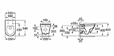 THE GAP ROUND, ΕΠΙΤΟΙΧΗ ΛΕΚΑΝΗ ΥΑΛΩΔΟΥΣ ΠΟΡΣΕΛΑΝΗΣ, ΜΕ ΤΕΧΝΟΛΟΓΙΑ RIMLESS