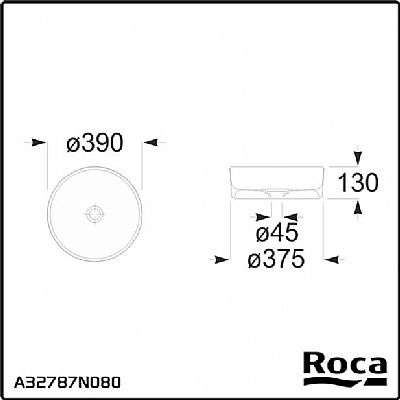 TERRA BLACK MATT ROCA Φ39