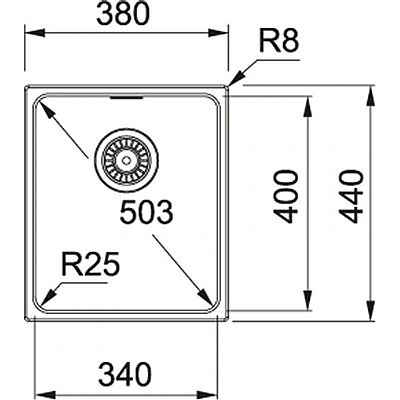ΝΕΡΟΧΥΤΗΣ KUBUS KBG 110-34 FRAGRANITE 500X400 PLATINUM ΣΕΤ