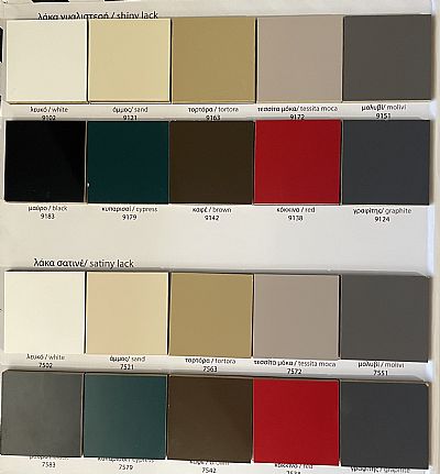 Puro II Έπιπλο Μπάνιου Πλήρες Σύνθεση Mελαμίνη & Λάκα