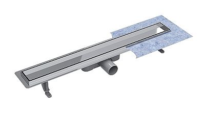 VOGI LINEAR DRAIN ABS DUO INOX EDGES Abs