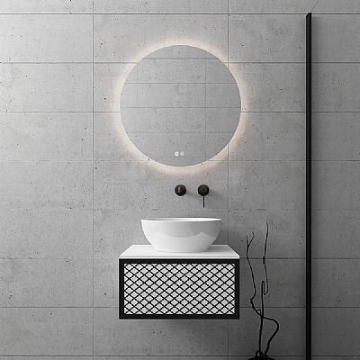 WIRE Βάση επίπλου με ένα πορτάκι 50cm