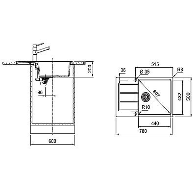 SIRIUS 2 611-78 XL 780X500